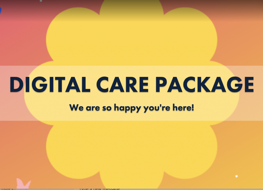 Digital Care Package title